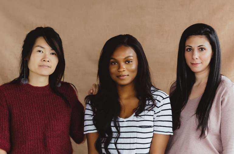 Portrait photo after skin retouching