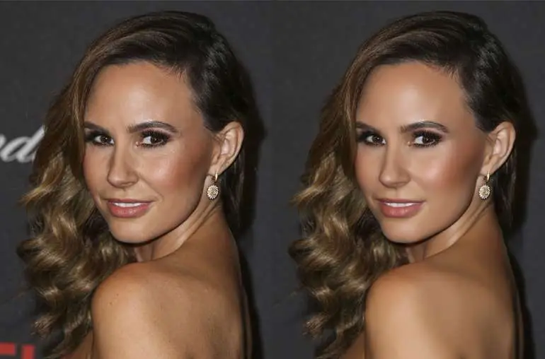 High-End Glamour Retouching Work Sample