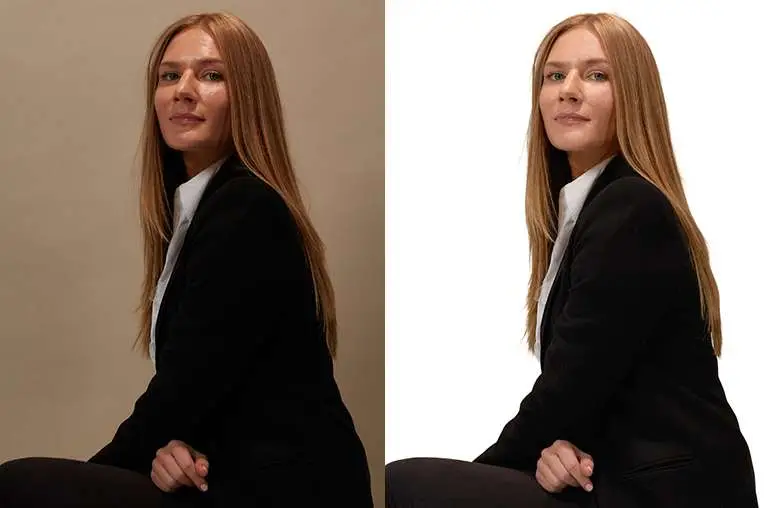 High-End Portrait Photo Retouching Sample