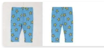  Patterned Leggings Before and After Clipping Path