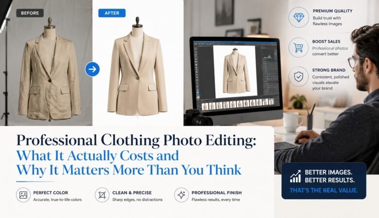 Professional Clothing Photo Editing: What It Actually Costs and Why It Matters More Than You Think