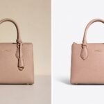 Product Image Retouching Service for Sharper Sales 8 Handbag before and after retouching